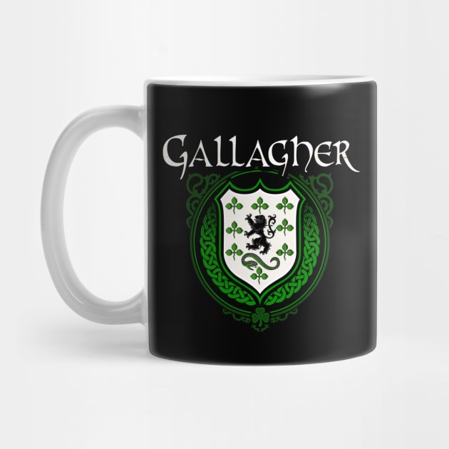 Gallagher Family Irish Coat of Arms by Celtic Folk